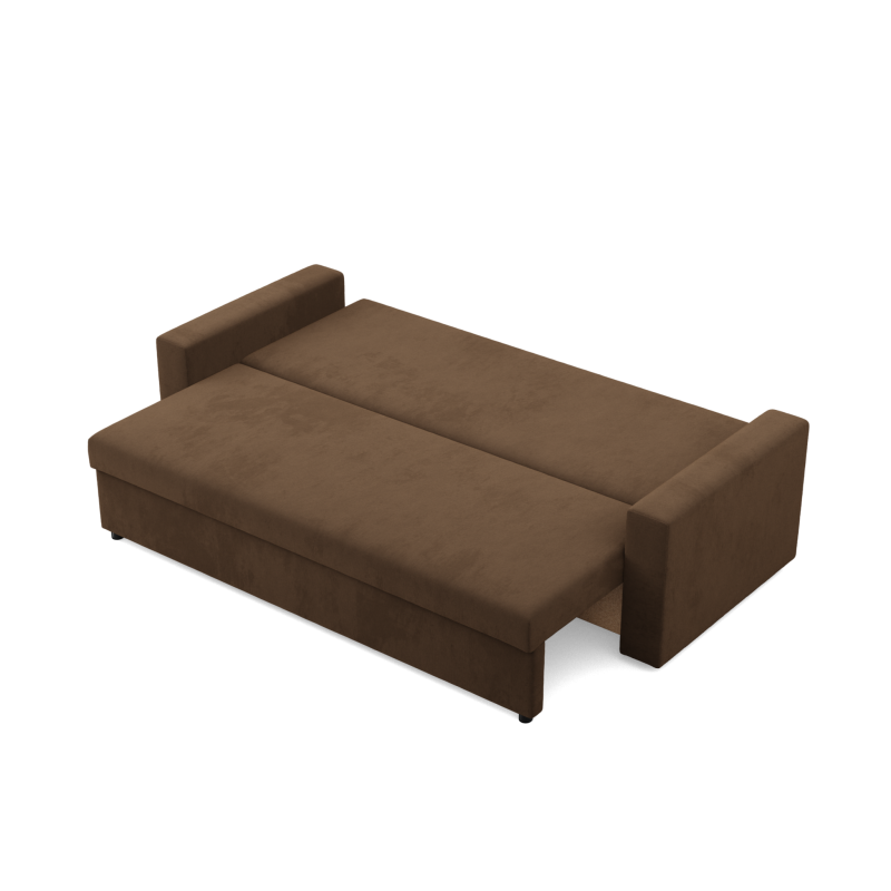NEO Micro Sofa, Filling - Foam, Color - BROWN, Armrest Type - Straight NEO Micro Sofa, Filling - Foam, Color - BROWN, Armrest Type - Straight