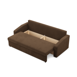 NEO Micro Sofa, Filling - Foam, Color - BROWN, Armrest Type - Slanted NEO Micro Sofa, Filling - Foam, Color - BROWN, Armrest Type - Slanted