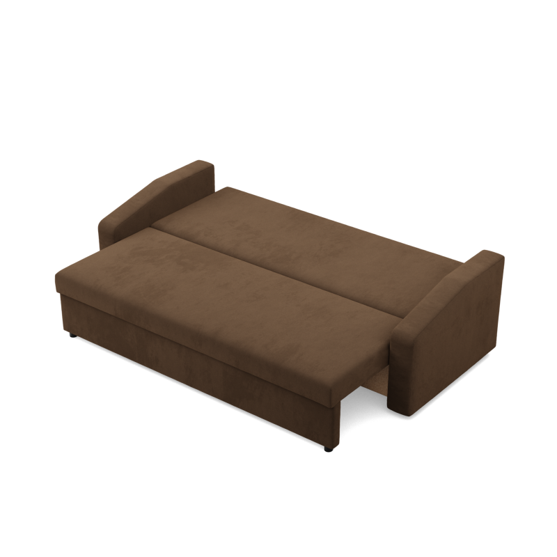 NEO Micro Sofa, Filling - Foam, Color - BROWN, Armrest Type - Slanted NEO Micro Sofa, Filling - Foam, Color - BROWN, Armrest Type - Slanted