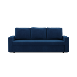 NEO Kronos Sofa, Filling - Spring, Color - NAVY BLUE, Armrest type - Straight NEO Kronos Sofa, Filling - Spring, Color - NAVY BLUE, Armrest type - Straight