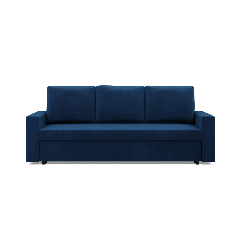 NEO Kronos Sofa, Filling - Spring, Color - NAVY BLUE, Armrest type - Straight NEO Kronos Sofa, Filling - Spring, Color - NAVY BLUE, Armrest type - Straight