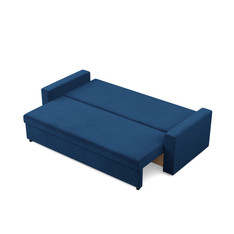 NEO Kronos Sofa, Filling - Spring, Color - NAVY BLUE, Armrest type - Straight NEO Kronos Sofa, Filling - Spring, Color - NAVY BLUE, Armrest type - Straight