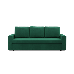 NEO Kronos Sofa, Filling - Spring, Color - BOTTLE GREEN, Type of armrest - Straight NEO Kronos Sofa, Filling - Spring, Color - BOTTLE GREEN, Type of armrest - Straight