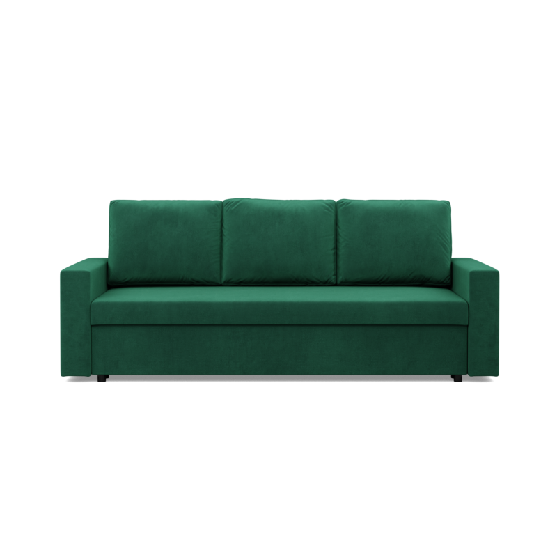 NEO Kronos Sofa, Filling - Spring, Color - BOTTLE GREEN, Type of armrest - Straight NEO Kronos Sofa, Filling - Spring, Color - BOTTLE GREEN, Type of armrest - Straight