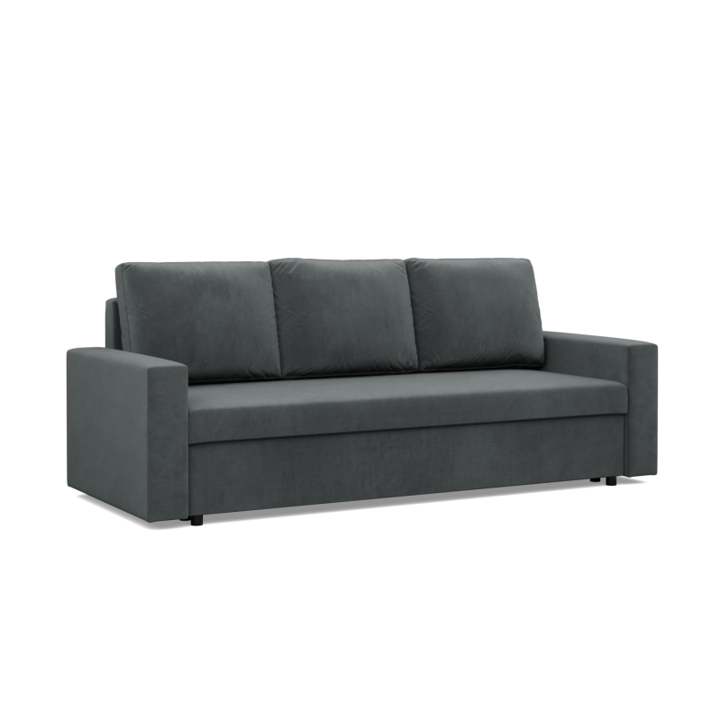 NEO Kronos Sofa, Filling - Spring, Color - DARK GRAY, Armrest Type - Straight NEO Kronos Sofa, Filling - Spring, Color - DARK GRAY, Armrest Type - Straight