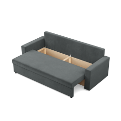 NEO Kronos Sofa, Filling - Spring, Color - DARK GRAY, Armrest Type - Straight NEO Kronos Sofa, Filling - Spring, Color - DARK GRAY, Armrest Type - Straight