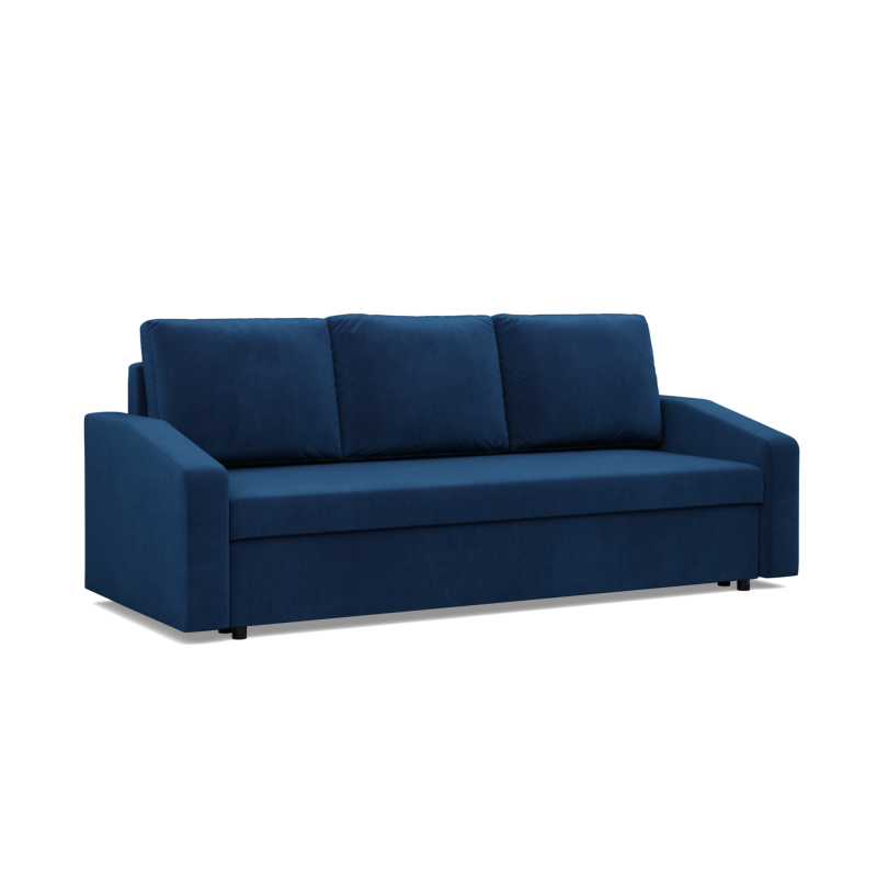 NEO Kronos Sofa, Filling - Spring, Color - NAVY BLUE, Armrest Type - Slanted NEO Kronos Sofa, Filling - Spring, Color - NAVY BLUE, Armrest Type - Slanted