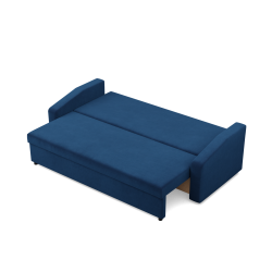 NEO Kronos Sofa, Filling - Spring, Color - NAVY BLUE, Armrest Type - Slanted NEO Kronos Sofa, Filling - Spring, Color - NAVY BLUE, Armrest Type - Slanted