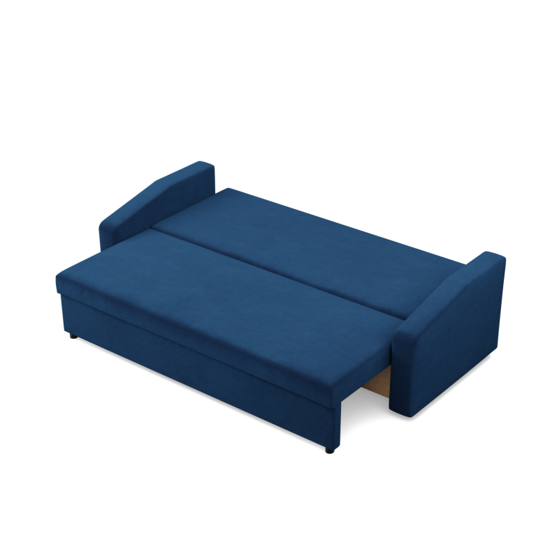 NEO Kronos Sofa, Filling - Spring, Color - NAVY BLUE, Armrest Type - Slanted NEO Kronos Sofa, Filling - Spring, Color - NAVY BLUE, Armrest Type - Slanted
