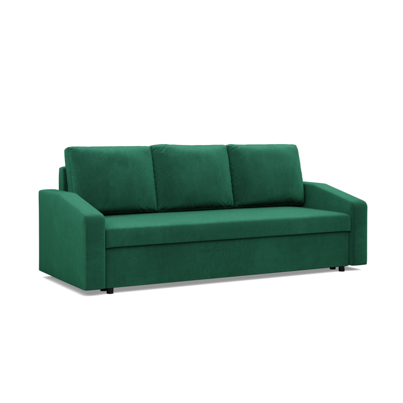 NEO Kronos Sofa, Filling - Spring, Color - BOTTLE GREEN, Type of Armrest - Slanted NEO Kronos Sofa, Filling - Spring, Color - BOTTLE GREEN, Type of Armrest - Slanted