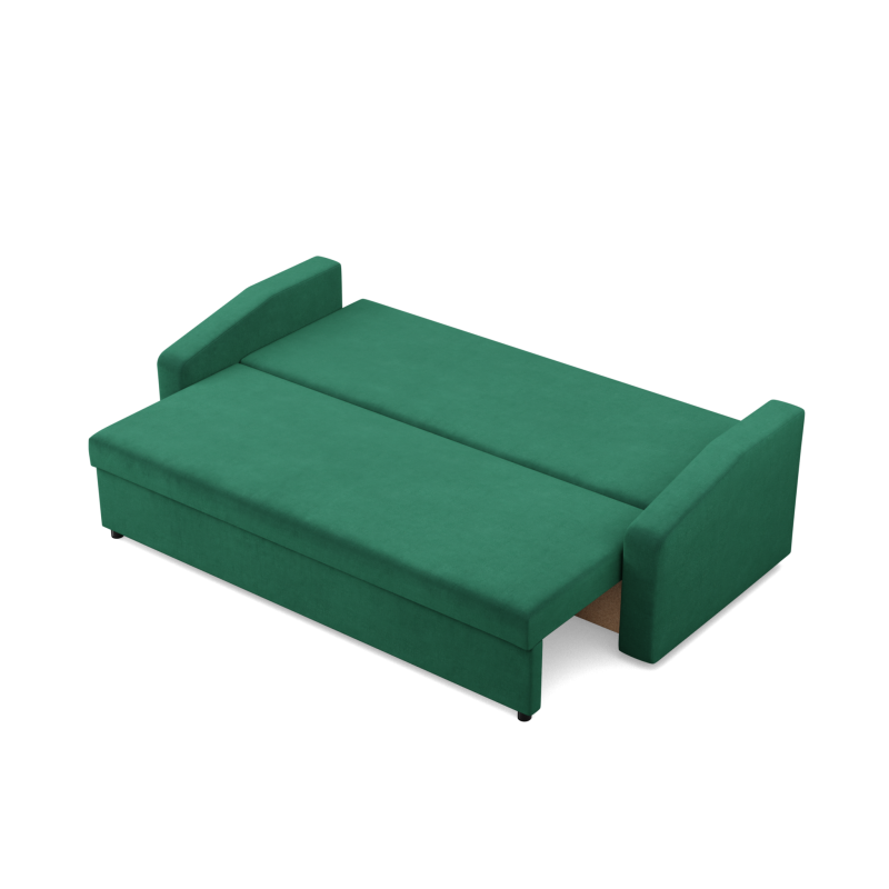 NEO Kronos Sofa, Filling - Spring, Color - BOTTLE GREEN, Type of Armrest - Slanted NEO Kronos Sofa, Filling - Spring, Color - BOTTLE GREEN, Type of Armrest - Slanted