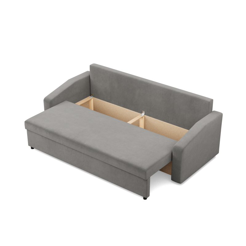 NEO Kronos Sofa, Filling - Spring, Color - LIGHT GRAY, Armrest Type - Slanted NEO Kronos Sofa, Filling - Spring, Color - LIGHT GRAY, Armrest Type - Slanted
