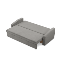 NEO Kronos Sofa, Filling - Spring, Color - LIGHT GRAY, Armrest Type - Slanted NEO Kronos Sofa, Filling - Spring, Color - LIGHT GRAY, Armrest Type - Slanted