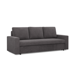 NEO Poso Sofa, Filling - Spring, Color - DARK GRAY, Armrest Type - Straight NEO Poso Sofa, Filling - Spring, Color - DARK GRAY, Armrest Type - Straight