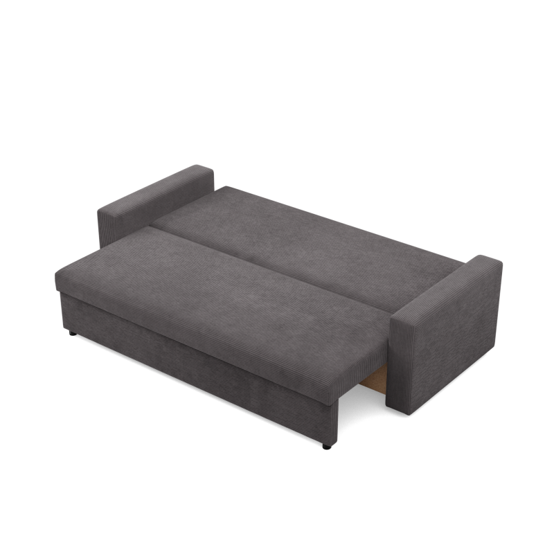 NEO Poso Sofa, Filling - Spring, Color - DARK GRAY, Armrest Type - Straight NEO Poso Sofa, Filling - Spring, Color - DARK GRAY, Armrest Type - Straight