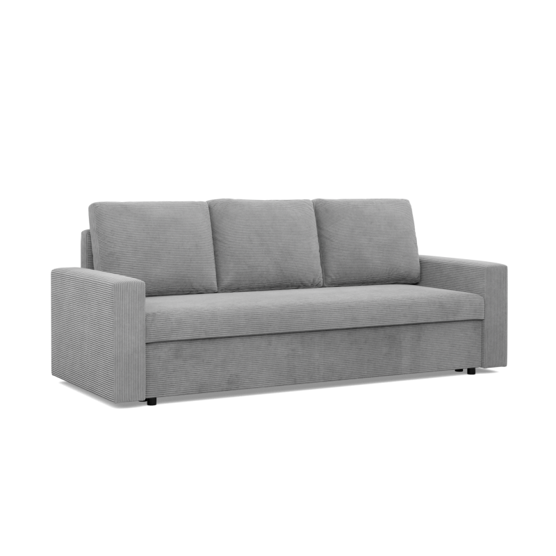 NEO Poso Sofa, Filling - Spring, Color - LIGHT GRAY, Type of armrest - Straight NEO Poso Sofa, Filling - Spring, Color - LIGHT GRAY, Type of armrest - Straight