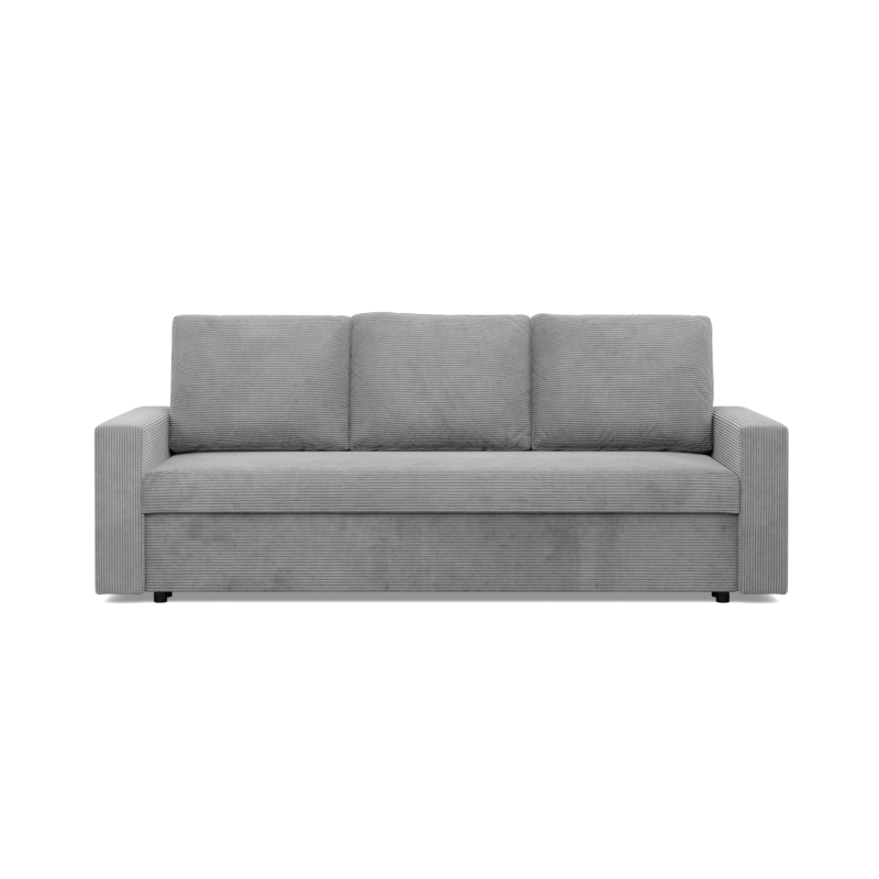 Sofa NEO Poso, Füllung - Federkern, Farbe - HELLGRAU, Art der Armlehne - Gerade Sofa NEO Poso, Füllung - Federkern, Farbe - HELLGRAU, Art der Armlehne - Gerade