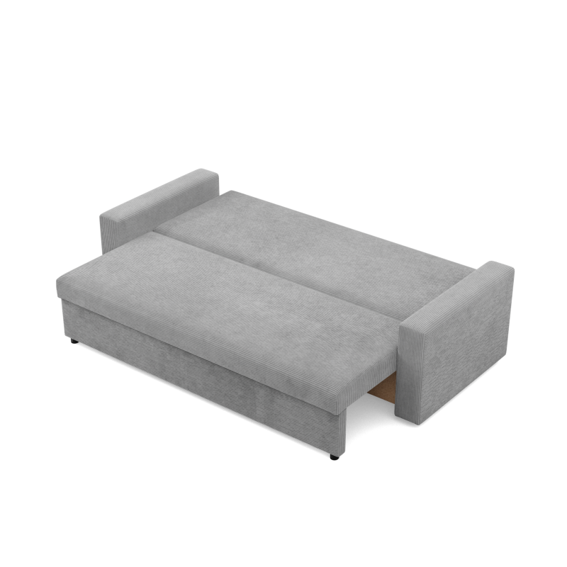 NEO Poso Sofa, Filling - Spring, Color - LIGHT GRAY, Type of armrest - Straight NEO Poso Sofa, Filling - Spring, Color - LIGHT GRAY, Type of armrest - Straight
