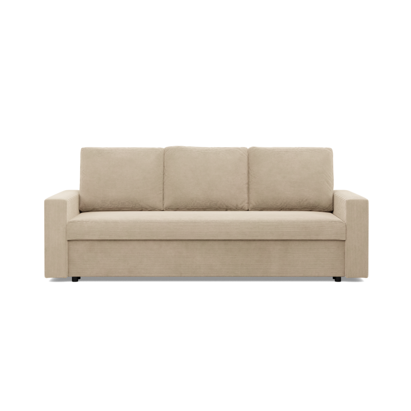 NEO Poso Sofa, Filling - Spring, Color - BEIGE, Type of armrest - Straight NEO Poso Sofa, Filling - Spring, Color - BEIGE, Type of armrest - Straight