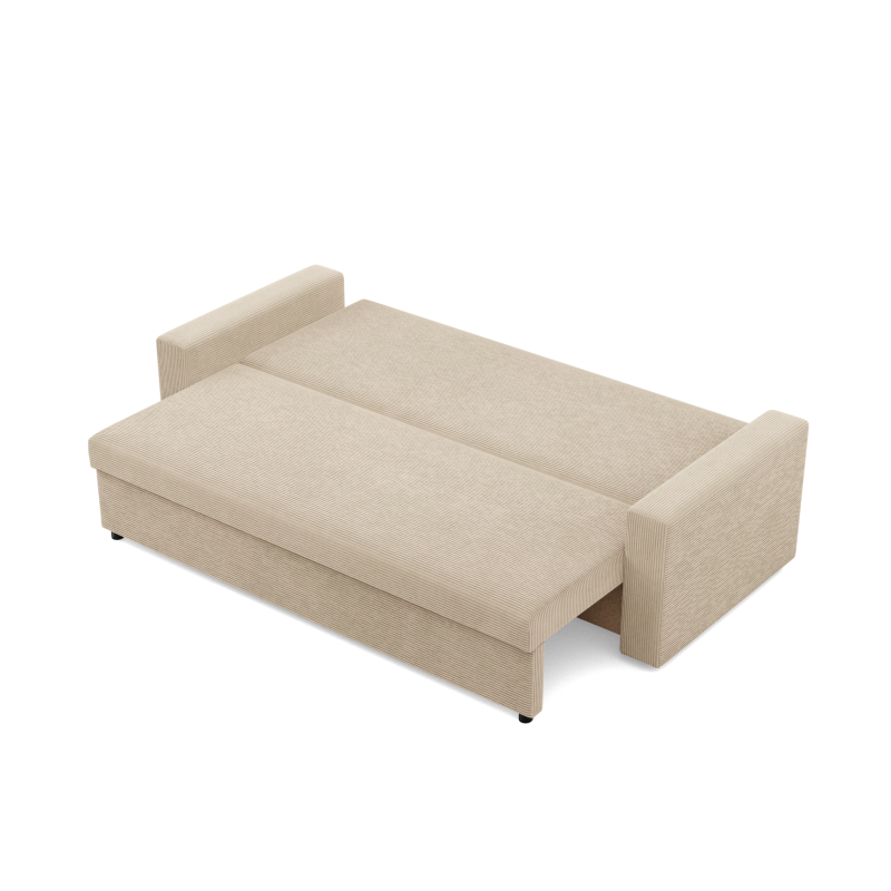 NEO Poso Sofa, Filling - Spring, Color - BEIGE, Type of armrest - Straight NEO Poso Sofa, Filling - Spring, Color - BEIGE, Type of armrest - Straight