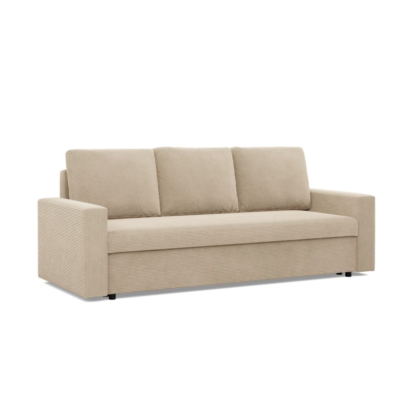 NEO Poso Sofa, Filling - Spring, Color - BEIGE, Type of armrest - Straight NEO Poso Sofa, Filling - Spring, Color - BEIGE, Type of armrest - Straight