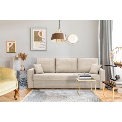 NEO Poso Sofa, Filling - Spring, Color - BEIGE, Type of armrest - Straight NEO Poso Sofa, Filling - Spring, Color - BEIGE, Type of armrest - Straight