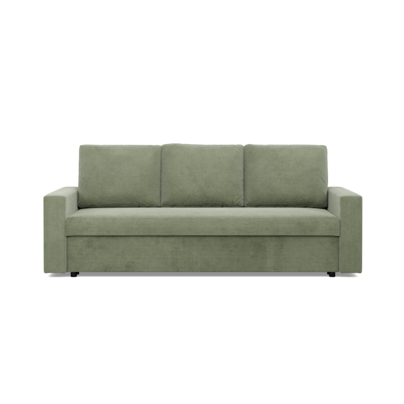 NEO Poso Sofa, Filling - Spring, Color - OLIVE, Armrest Type - Straight NEO Poso Sofa, Filling - Spring, Color - OLIVE, Armrest Type - Straight