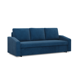 NEO Poso Sofa, Filling - Spring, Color - NAVY BLUE, Armrest Type - Slanted