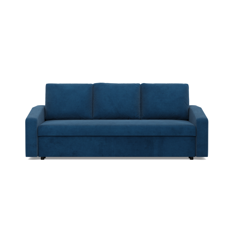 NEO Poso Sofa, Filling - Spring, Color - NAVY BLUE, Armrest Type - Slanted NEO Poso Sofa, Filling - Spring, Color - NAVY BLUE, Armrest Type - Slanted