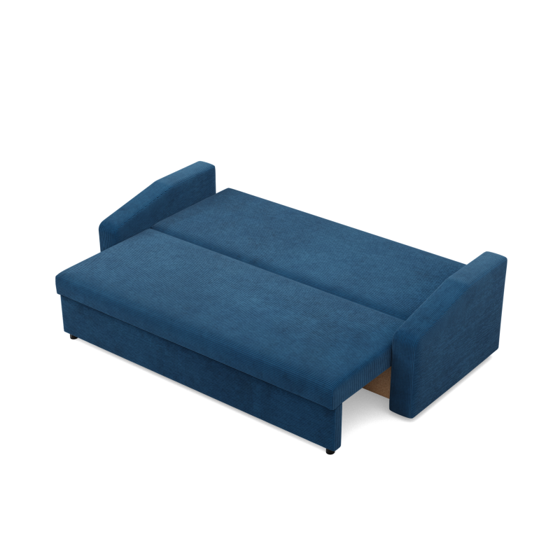 NEO Poso Sofa, Filling - Spring, Color - NAVY BLUE, Armrest Type - Slanted NEO Poso Sofa, Filling - Spring, Color - NAVY BLUE, Armrest Type - Slanted