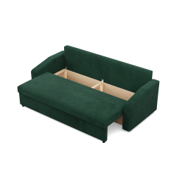 NEO Poso Sofa, Filling - Spring, Color - Bottle Green, Armrest Type - Slanted NEO Poso Sofa, Filling - Spring, Color - Bottle Green, Armrest Type - Slanted