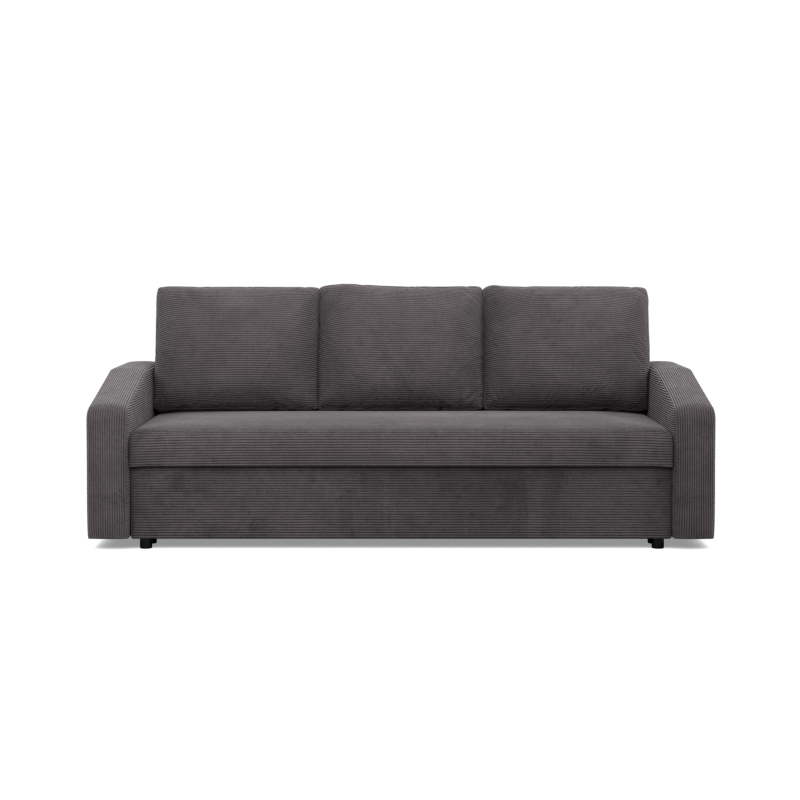 NEO Poso Sofa, Filling - Spring, Color - DARK GRAY, Armrest Type - Slanted NEO Poso Sofa, Filling - Spring, Color - DARK GRAY, Armrest Type - Slanted
