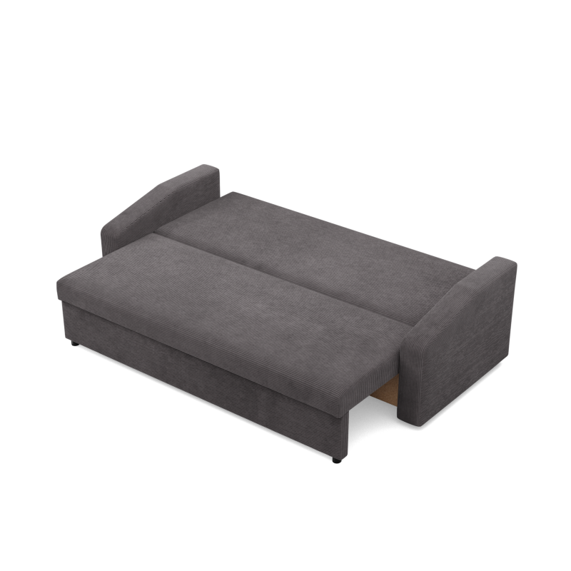 NEO Poso Sofa, Filling - Spring, Color - DARK GRAY, Armrest Type - Slanted NEO Poso Sofa, Filling - Spring, Color - DARK GRAY, Armrest Type - Slanted