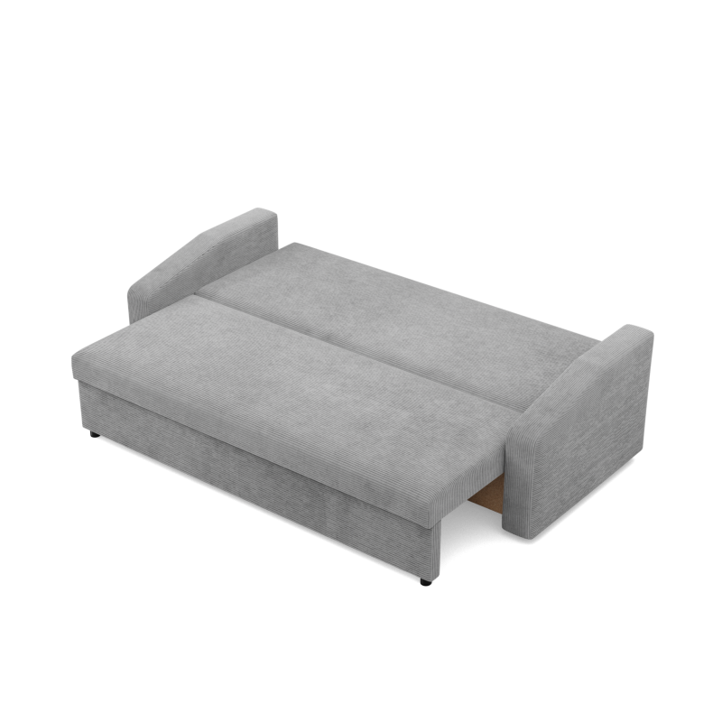NEO Poso Sofa, Filling - Spring, Color - LIGHT GRAY, Armrest Type - Slanted NEO Poso Sofa, Filling - Spring, Color - LIGHT GRAY, Armrest Type - Slanted