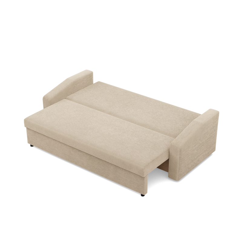 NEO Poso Sofa, Filling - Spring, Color - BEIGE, Type of armrest - Slanted NEO Poso Sofa, Filling - Spring, Color - BEIGE, Type of armrest - Slanted