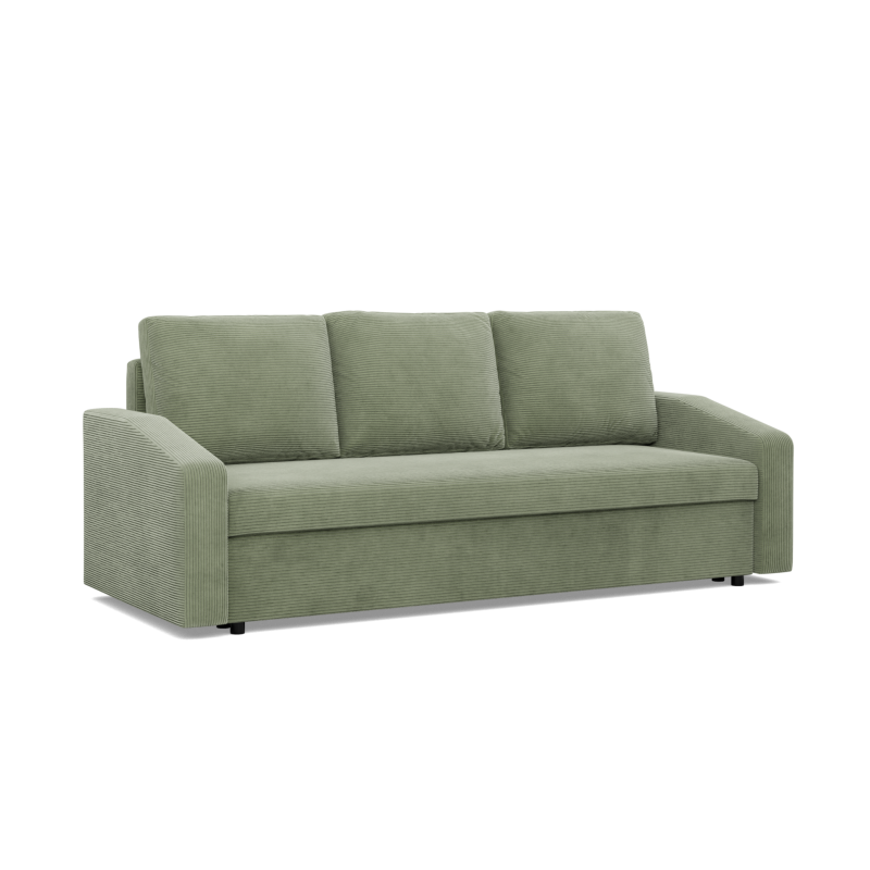 NEO Poso Sofa, Filling - Spring, Color - OLIVE, Armrest Type - Slanted NEO Poso Sofa, Filling - Spring, Color - OLIVE, Armrest Type - Slanted