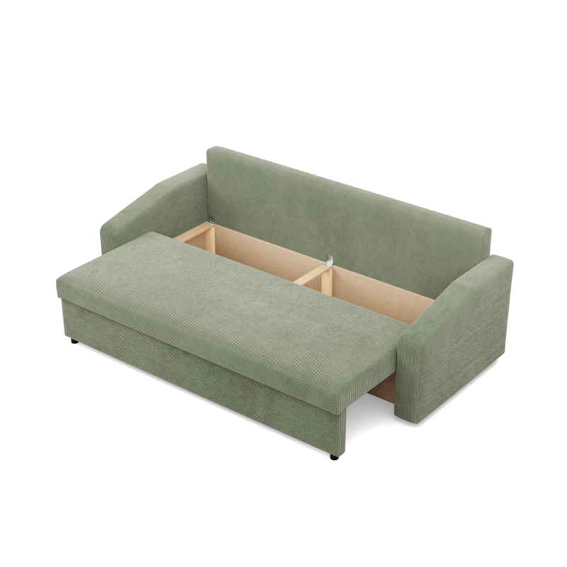 NEO Poso Sofa, Filling - Spring, Color - OLIVE, Armrest Type - Slanted NEO Poso Sofa, Filling - Spring, Color - OLIVE, Armrest Type - Slanted