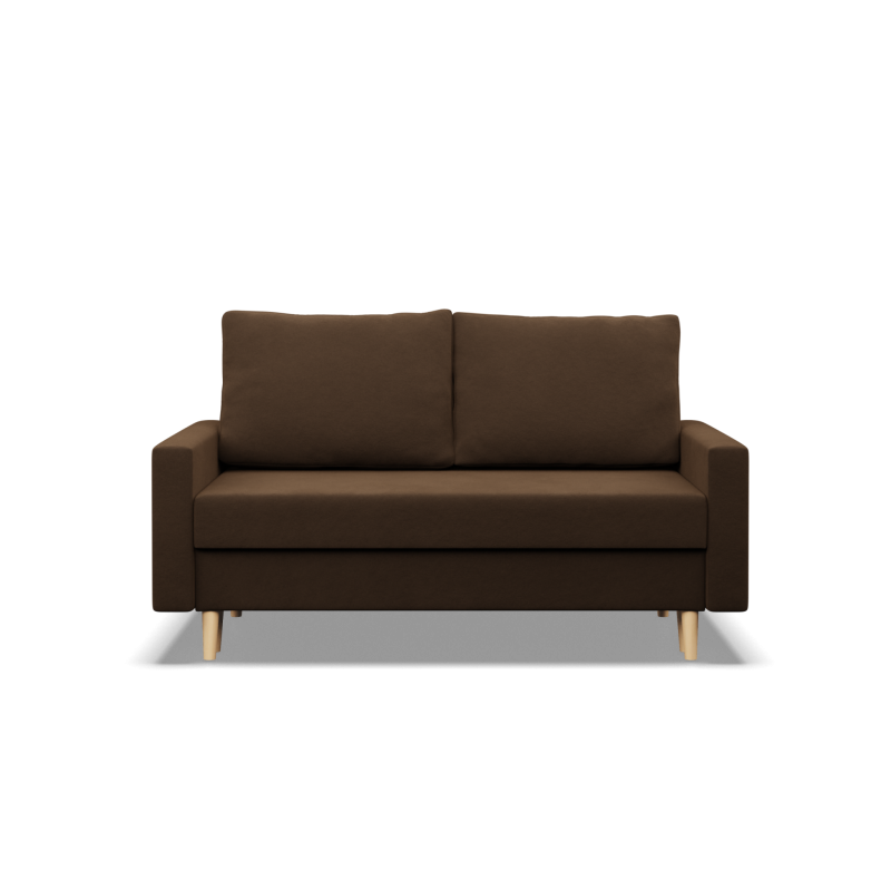 Sofa BLANK , Rodzaj tkaniny - I grupa, Wypełnienie - Piankowe, Kolor - BRĄZOWY Sofa BLANK , Rodzaj tkaniny - I grupa, Wypełnienie - Piankowe, Kolor - BRĄZOWY