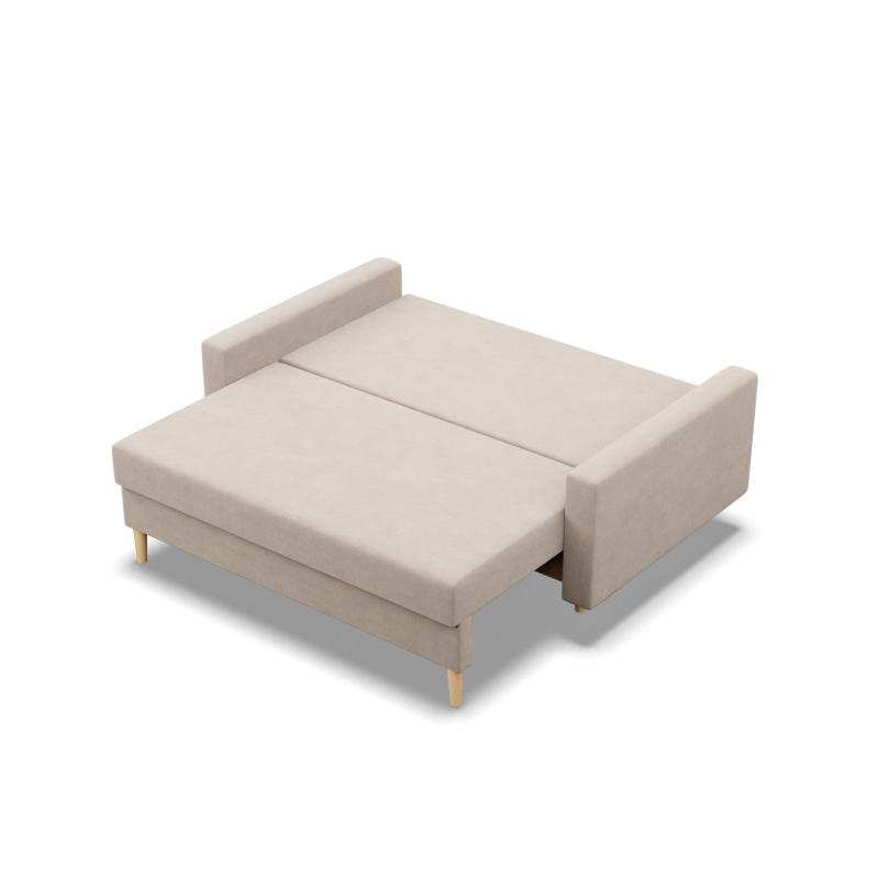 Sofa BLANK , Rodzaj tkaniny - II grupa, Wypełnienie - Sprężynowe, Kolor - BEŻOWY Sofa BLANK , Rodzaj tkaniny - II grupa, Wypełnienie - Sprężynowe, Kolor - BEŻOWY