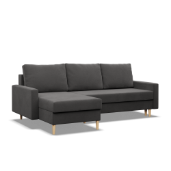 Corner Sofa BLANK LL, Fabric Type - Group I, Filling - Foam, Color - GRAY