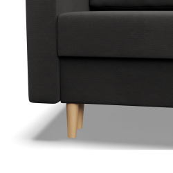 Ecksofa BLANK LO, Stoffart - Gruppe I, Füllung - Schaumstoff, Seite - RECHTS, Farbe - GRAU Ecksofa BLANK LO, Stoffart - Gruppe I, Füllung - Schaumstoff, Seite - RECHTS, Farbe - GRAU