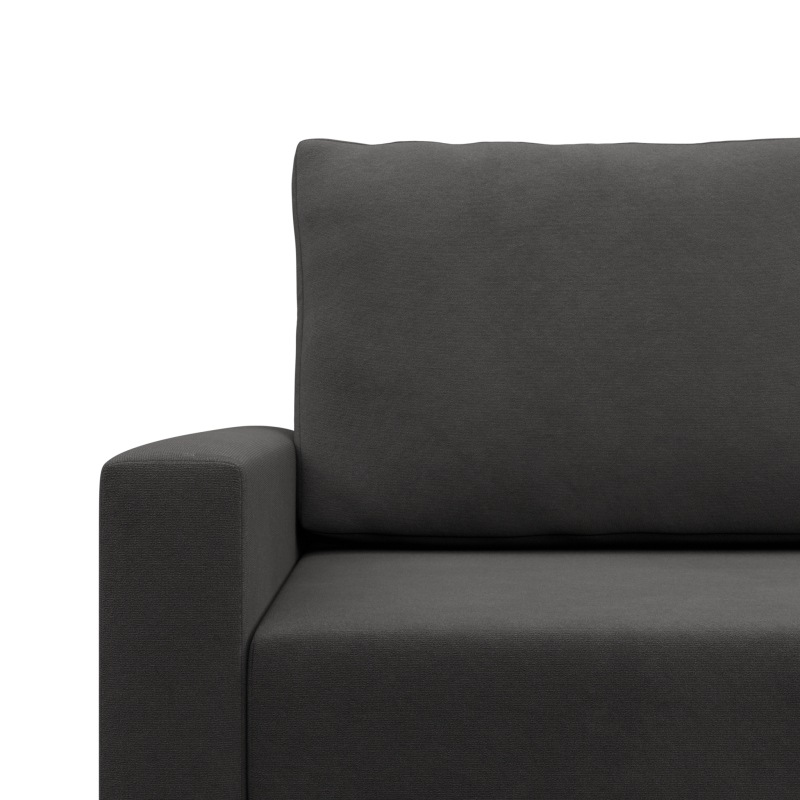 Ecksofa BLANK LO, Stoffart - Gruppe I, Füllung - Schaumstoff, Seite - RECHTS, Farbe - GRAU Ecksofa BLANK LO, Stoffart - Gruppe I, Füllung - Schaumstoff, Seite - RECHTS, Farbe - GRAU