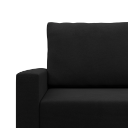 Narożnik BLANK LO , Rodzaj tkaniny - I grupa, Wypełnienie - Piankowe, Strona - PRAWA, Kolor - CZARNY Narożnik BLANK LO , Rodzaj tkaniny - I grupa, Wypełnienie - Piankowe, Strona - PRAWA, Kolor - CZARNY