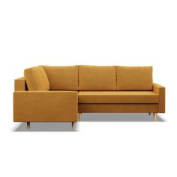 Ecksofa BLANK LO, Stoffart - Gruppe II, Füllung - Federkern, Seite - LINKS, Farbe - GELB Ecksofa BLANK LO, Stoffart - Gruppe II, Füllung - Federkern, Seite - LINKS, Farbe - GELB