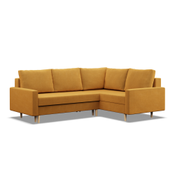Corner Sofa BLANK LO, Fabric Type - Group II, Filling - Spring, Side - RIGHT, Color - YELLOW
