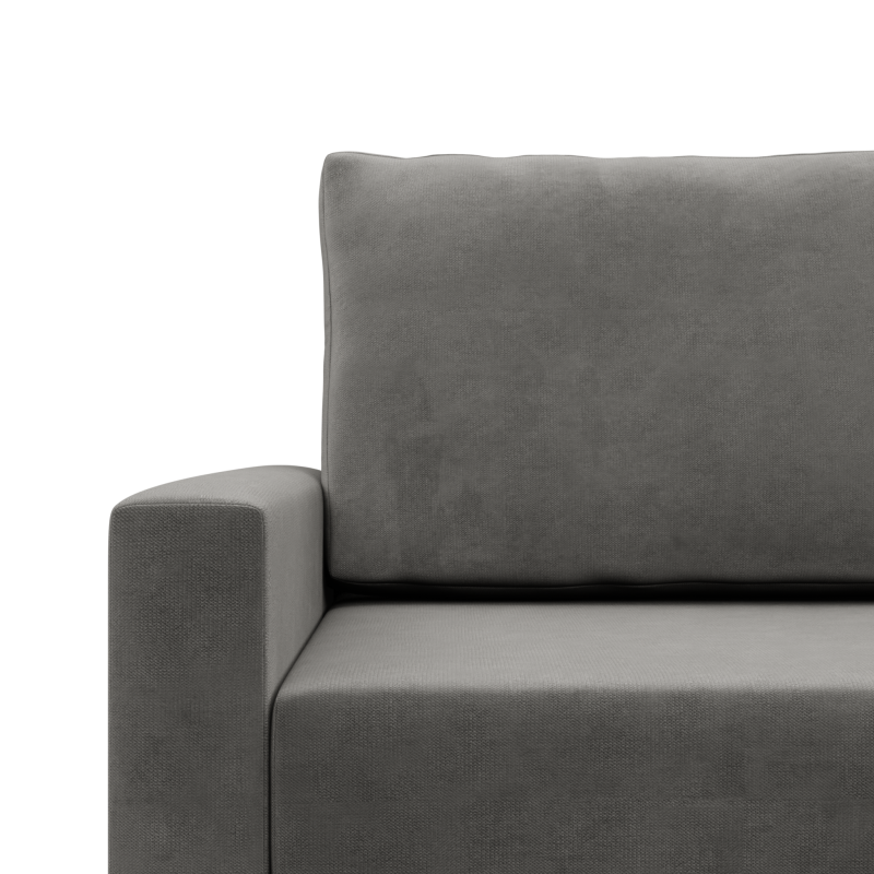 Ecksofa BLANK LO, Stoffart - Gruppe II, Füllung - Federkern, Seite - RECHTS, Farbe - HELLGRAU Ecksofa BLANK LO, Stoffart - Gruppe II, Füllung - Federkern, Seite - RECHTS, Farbe - HELLGRAU