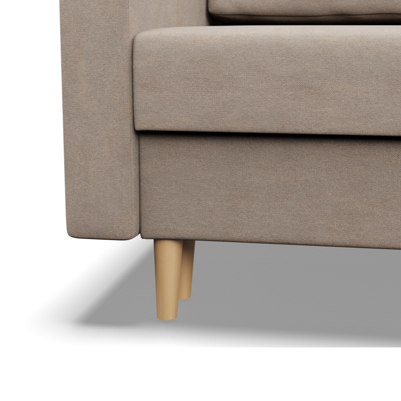 Ecksofa BLANK LO, Stoffart - Gruppe II, Füllung - Federkern, Seite - RECHTS, Farbe - BEIGE Ecksofa BLANK LO, Stoffart - Gruppe II, Füllung - Federkern, Seite - RECHTS, Farbe - BEIGE