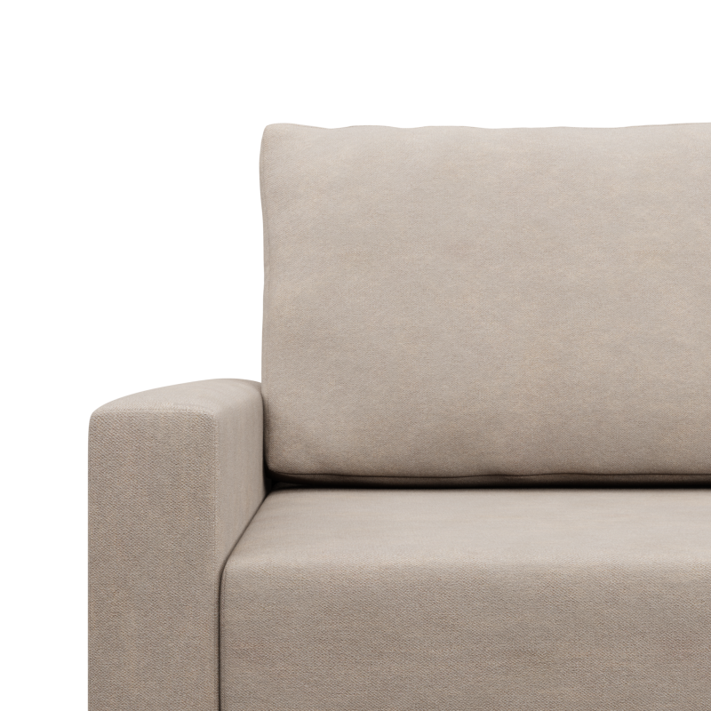 Ecksofa BLANK LO, Stoffart - Gruppe II, Füllung - Federkern, Seite - RECHTS, Farbe - BEIGE Ecksofa BLANK LO, Stoffart - Gruppe II, Füllung - Federkern, Seite - RECHTS, Farbe - BEIGE