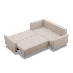 Ecksofa BLANK LO, Stoffart - Gruppe II, Füllung - Federkern, Seite - RECHTS, Farbe - BEIGE Ecksofa BLANK LO, Stoffart - Gruppe II, Füllung - Federkern, Seite - RECHTS, Farbe - BEIGE