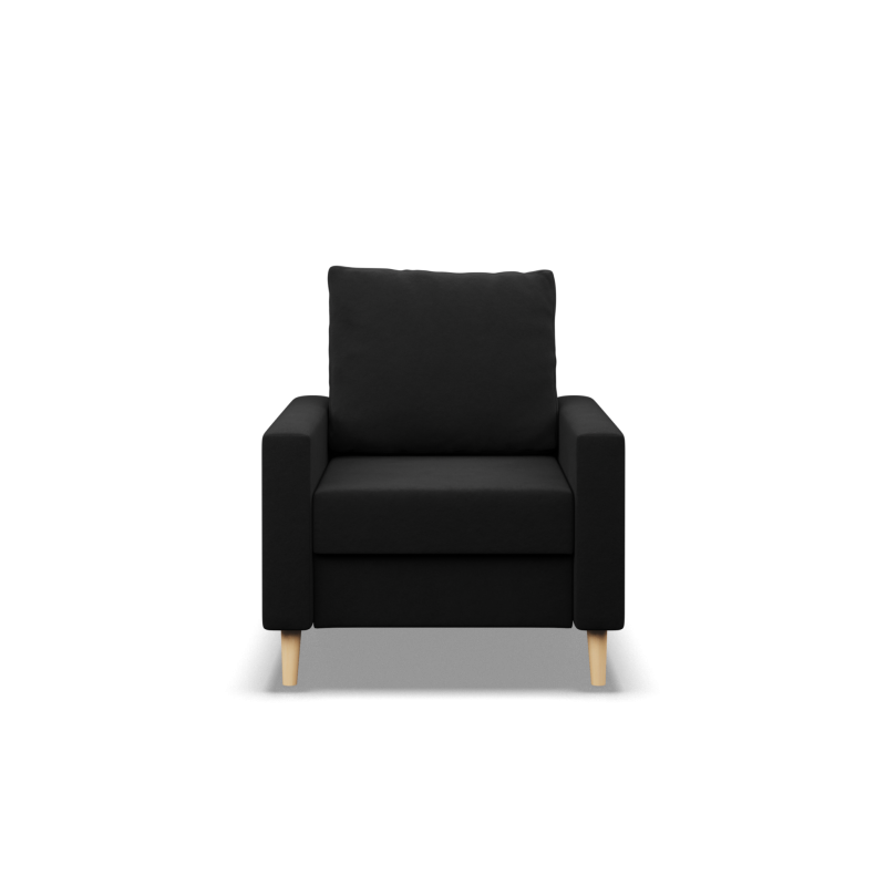 Chair BLANK, Fabric type - Group I, Filling - Foam, Color - BLACK Chair BLANK, Fabric type - Group I, Filling - Foam, Color - BLACK